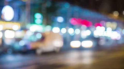 96th Street Bokeh Stock Footage 83526593