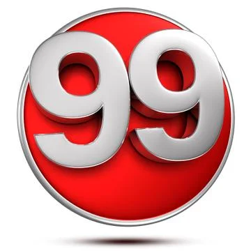 99 3d. Stock Illustration