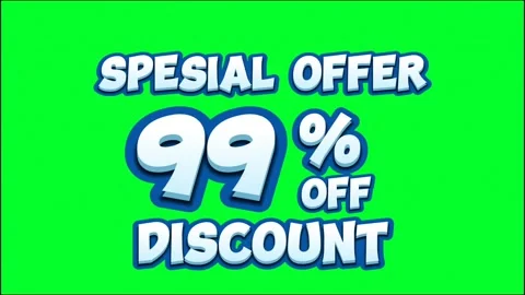 99% Off Sale Green Screen Promotion Stock Footage 281041253