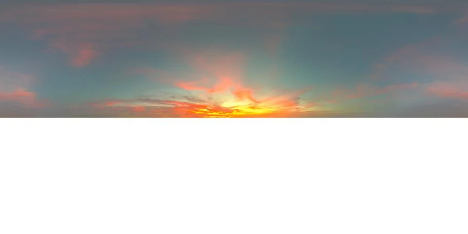 9K 360 VR 2:1 Equirectangular HDR Sky Background Overlay Stock-Fotos