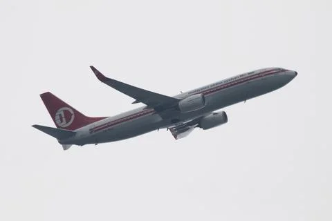 9M-MLV  Boeing 737-800  of Malaysia Airline Stock Photos