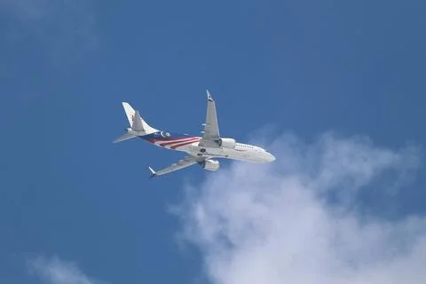 9M-MVB  Boeing 737-8 MAX8  of Malaysia Airline Stock Photos