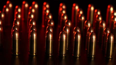 9mm Stockpile lighting Stock Footage 197011105