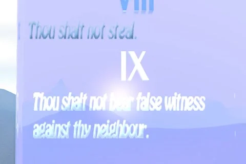 9th Commandment Sapphire English 動画素材 995927