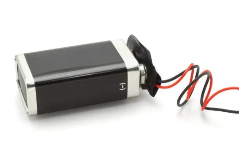 9v battery Stock Photos