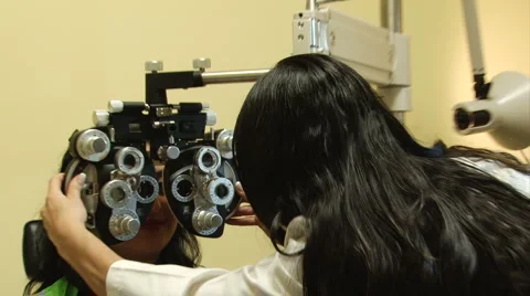 _an Eye Exam 002 库存影片 2293480