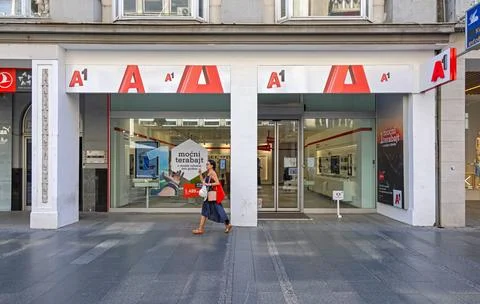 A1 Mobile Operator Stock Photos