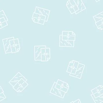 A2 format for poster printing line seamless pattern Stock Illustration