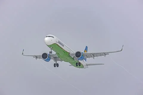 A321 neo Stock Photos
