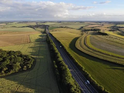 A34 lockdown rush hour Stock Photos
