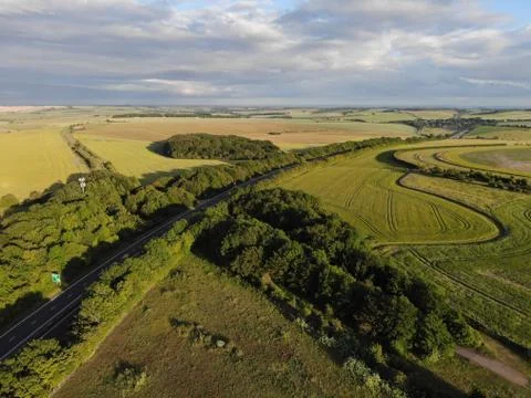 A34 lockdown rushhour Stock Photos