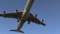A340 flying overhead HD Footage