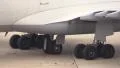 A340 landing gear HD Footage