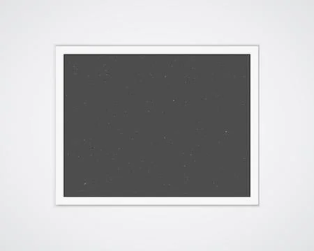 A4 / A3 Format paper design vector with text, picture frame and shadow Stock Illustration