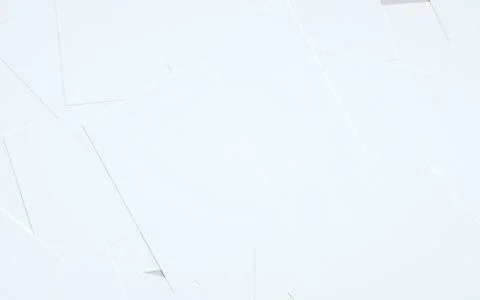 A4 Flyer / Letterhead Mock-Up - Multiple Flyers. 3D Illustration Stock Illustration