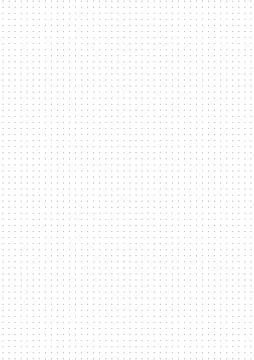 A4 size paper background dots 0.5cm spacing distance Stock Illustration