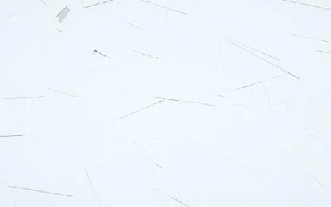 A5 Flyer / Brochure Mock-Up - Multiple Flyers. 3D Illustration Stock Illustration