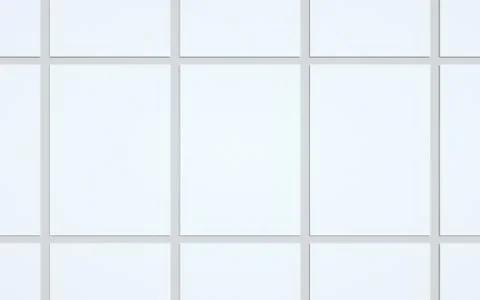 A5 Flyer / Brochure Mock-Up - Multiple Flyers. 3D Illustration Stock Illustration