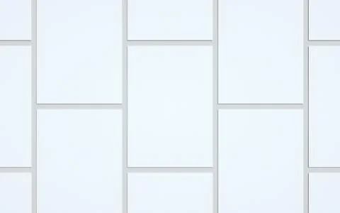 A5 Flyer / Brochure Mock-Up - Multiple Flyers. 3D Illustration Stock Illustration