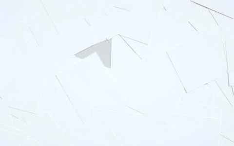 A5 Flyer / Brochure Mock-Up - Multiple Flyers. 3D Illustration Stock Illustration