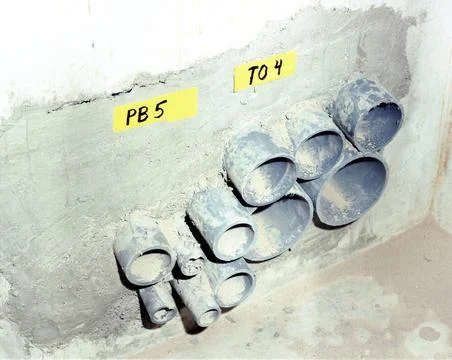 A841312 SAFEGUARD PULL BOX CABLE ROUTING JEFF EVERETT (Project Engineer) N... Stock Photos