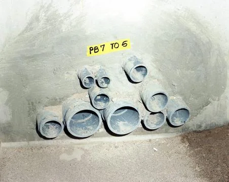 A841321 SAFEGUARD PULL BOX CABLE ROUTING JEFF EVERETT (Project Engineer) N... Stock Photos