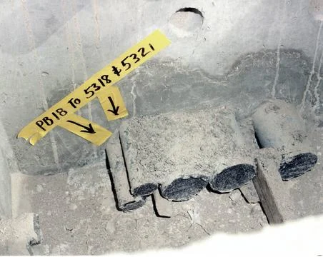 A841360 SAFEGUARD PULL BOX CABLE ROUTING JEFF EVERETT (Project Engineer) N... Stock Photos