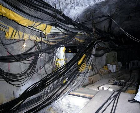 A861197 U12N MIDDLE NOTE CABLES ALLEN (Project Engineer) OCT 28 86 EG&amp;G/NT... Stock Photos