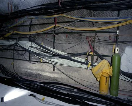 A861202 U12N MIDDLE NOTE CABLES ALLEN (Project Engineer) OCT 28 86 EG&amp;G/NT... Stock Photos