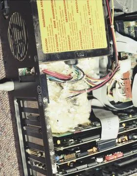 A89137 U12N MISTY ECHO COMPUTER DAMAGE YUKUBOUDSY (PROJECT ENGINEER) FEB 1... Stock-Fotos