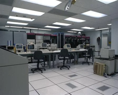 A92194 EG&amp;G SDO SUPPORT FACILITIES CP-1 COMPUTER ROOM PERCY (Project Engin... Foto stock
