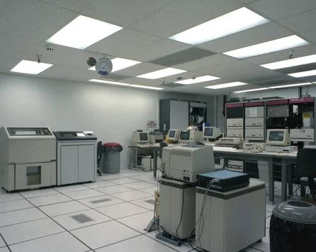 A92196 EG&amp;G SDO SUPPORT FACILITIES CP-1 COMPUTER ROOM PERCY (Project Engin... Foto stock