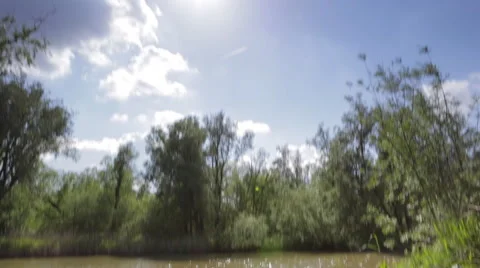 A_boat_passing_by Stock Footage 49164254