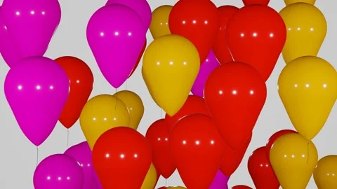 AA-40 Air balloons fly. Stock Footage 171153335