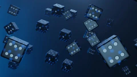 AA-40 Many dice. Stock Footage 171153339