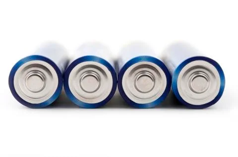 AA batteries Stock Photos