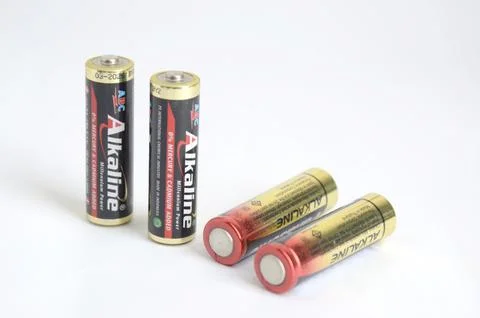 AA Batteries Stock Photos