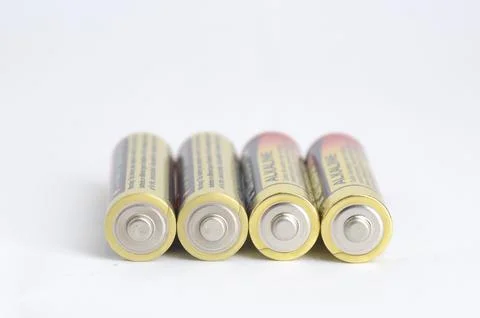 AA Batteries Stock Photos