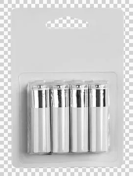 AA size batteries Stock Photos