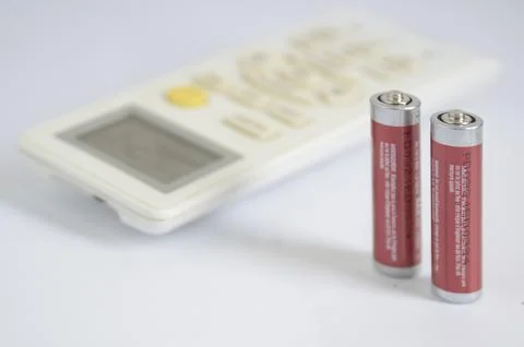 AAA batteries Stock Photos