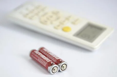 AAA batteries Stock Photos