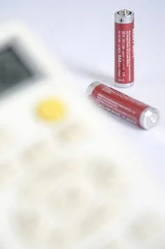 AAA batteries Stock Photos