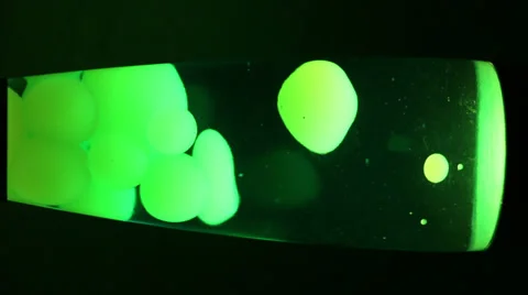 AAbstract green lava lamp morphing into various shapes Stock Footage 38759492