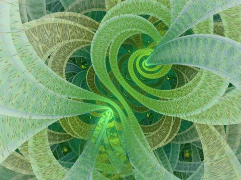 Aabstract neon swirling light rays multicolored. Stock Illustration