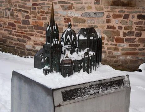 Aachen Cathedral Foto stock