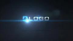 Aafter Effects Dark Simple Logo Spin Optical Flare Reveal Opener Stock After Effects