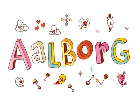 Aalborg Stock-Illustration