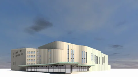 Aalto Theatre Stock Footage 26182494