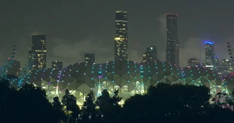 AAMI Park timelapse - Melbourne Stock Footage 256621013