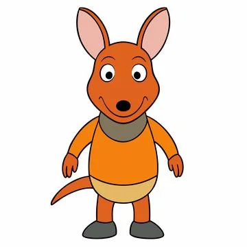 Aardvark animal isolated flat vector illustration on white background Stock Illustration